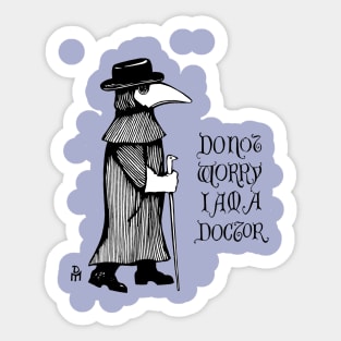 Plague Doctor Sticker